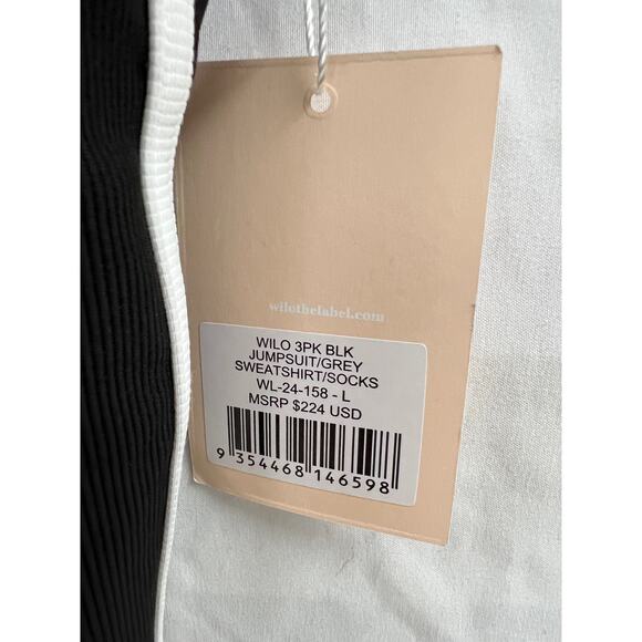 NWT Wilo The Label Black Jumpsuit size L - Picture 6 of 7